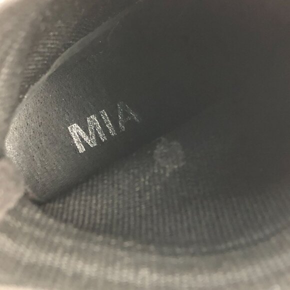 MIA Womens Size 7M Chellsie Black Pointed Toe Stretch Sock High Heel Ankle Boots - Picture 13 of 13